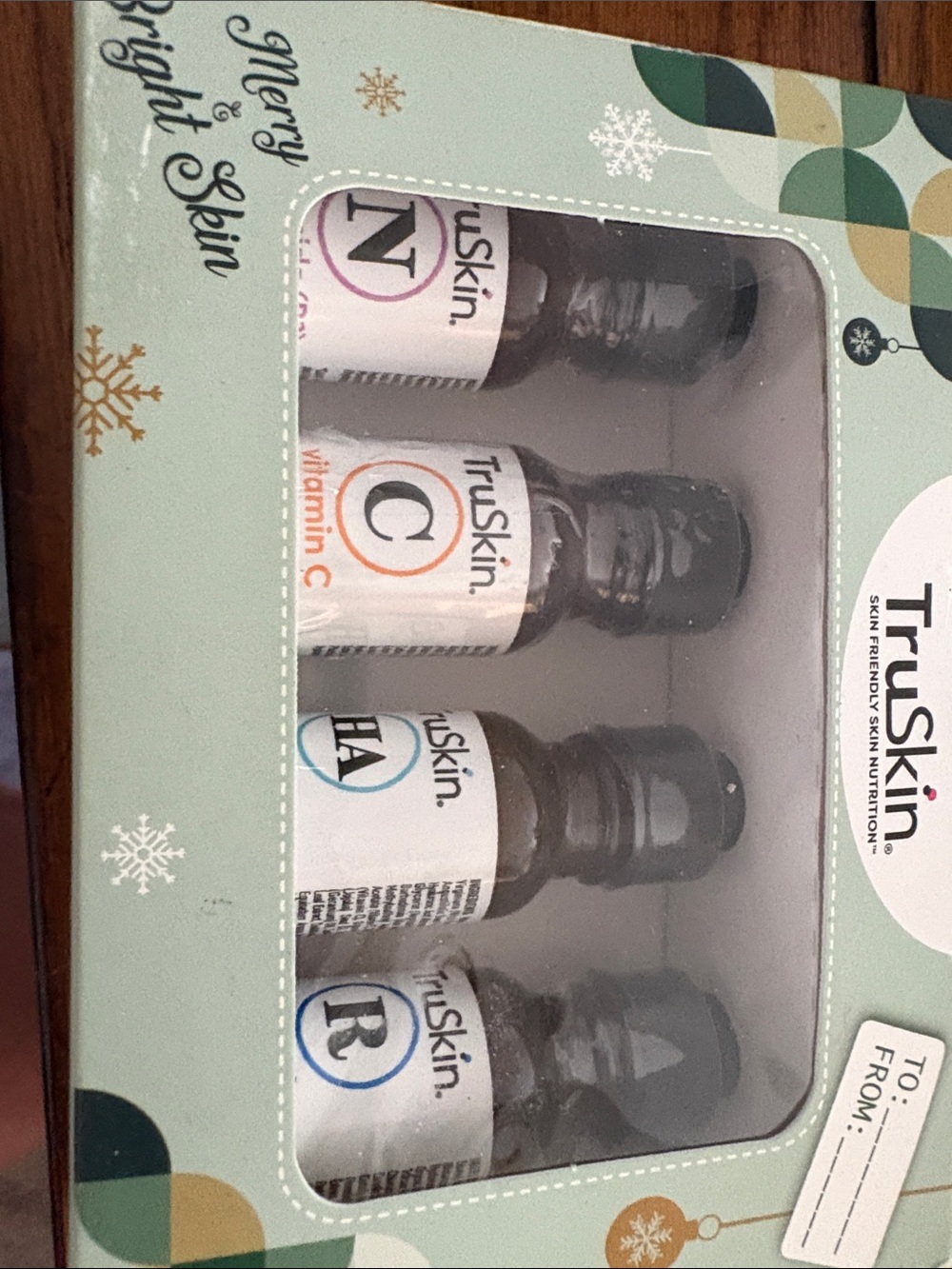 TruSkin Kit Retinol Vitamin C serum Hyaluronic for Face